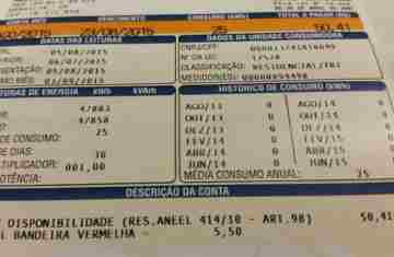 Consumidor terá redução no preço da energia elétrica em dezembro